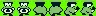 Final Suavez sprite sheet, the carrying version with a plate