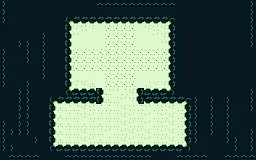 Cropped version of the starting map on a dark background