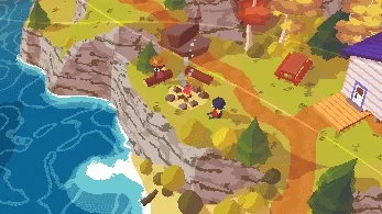 Reference for the low-poly pixel art style used in A Short Hike
